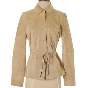 Isaac Mizrahi For Target Genuine Leather Suede Jacket M